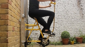 Vertical transportation concept allows city dwellers to cycle up skyscrapers