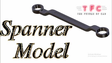 How to Create Spanner model in Catia V5 : Step-by-Step Guide for Designing a Functional Spanner_2