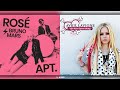 APT X GIRLFRIEND ROSÉ Bruno Mars Avril Lavigne MASHUP APT X GIRLFRIEND ROSÉ Bruno Mars Avril Lavigne MASHUP