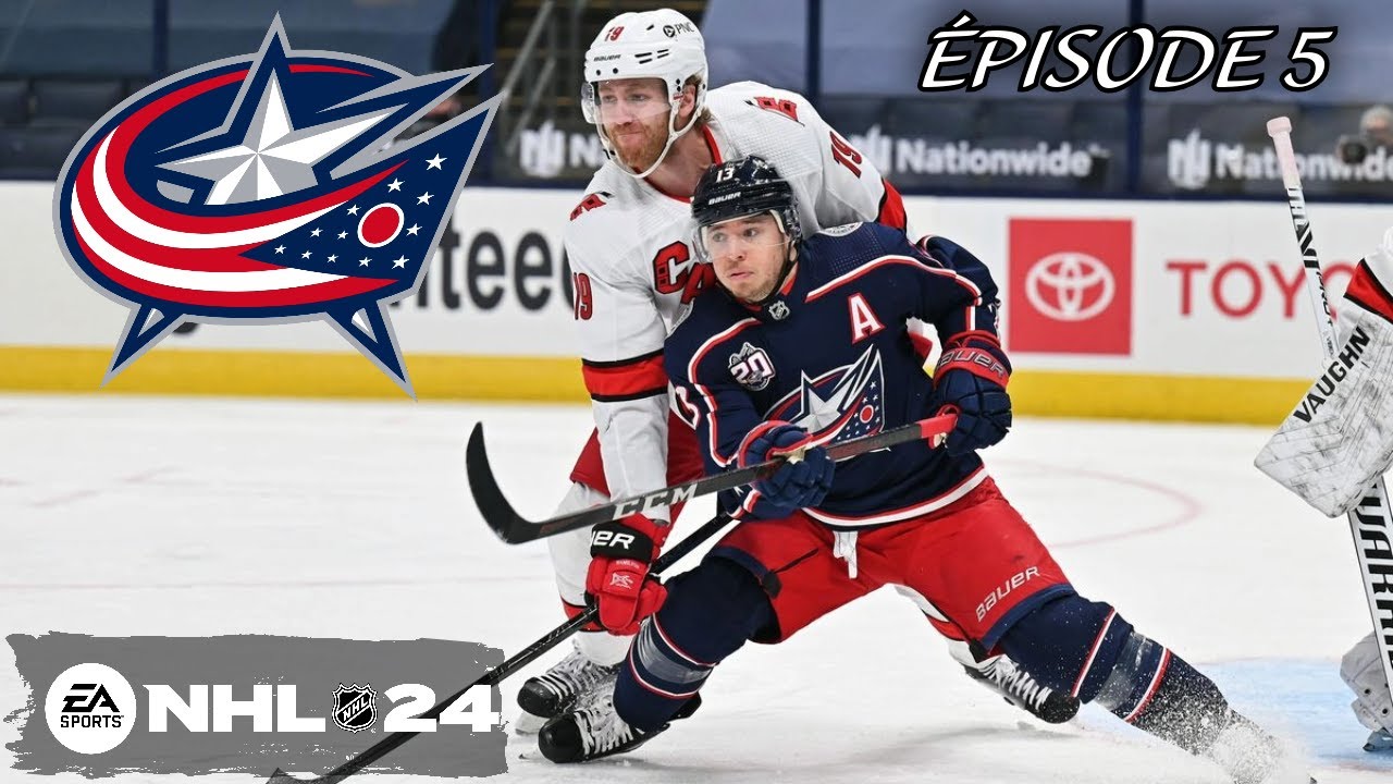 ON RETOURNE EN SÉRIES CONTRES LES CANES NHL24 Blue Jackets épisode 5
