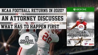 Ea College Football Video Game To Return In 2021 An Attorney Discusses In Depth The Ncaa Series Youtube