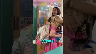 Teacher breaks down while saying goodbye to students