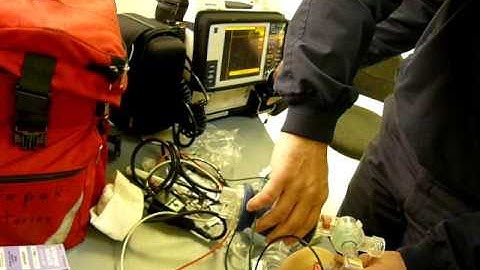 Example of High Fidelity Simulation in EMS Training