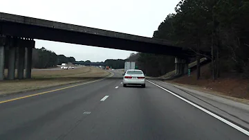 Interstate 95 - North Carolina (Exits 58 to 52) southbound