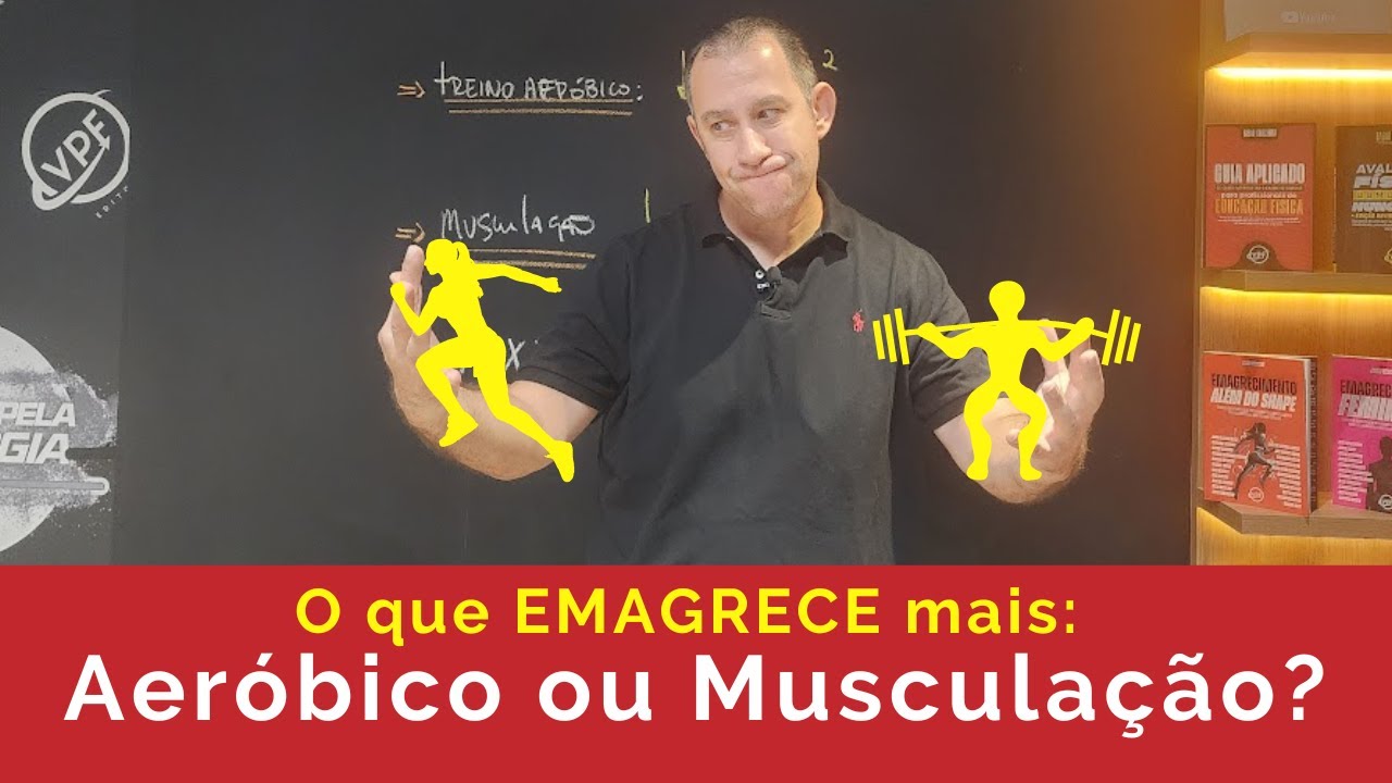 O que Emagrece mais Aeróbico ou Musculação?