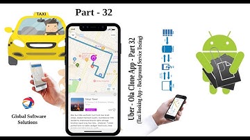 Uber - Ola Clone App - Part 32 (Taxi Booking App - Background Service Testing)
