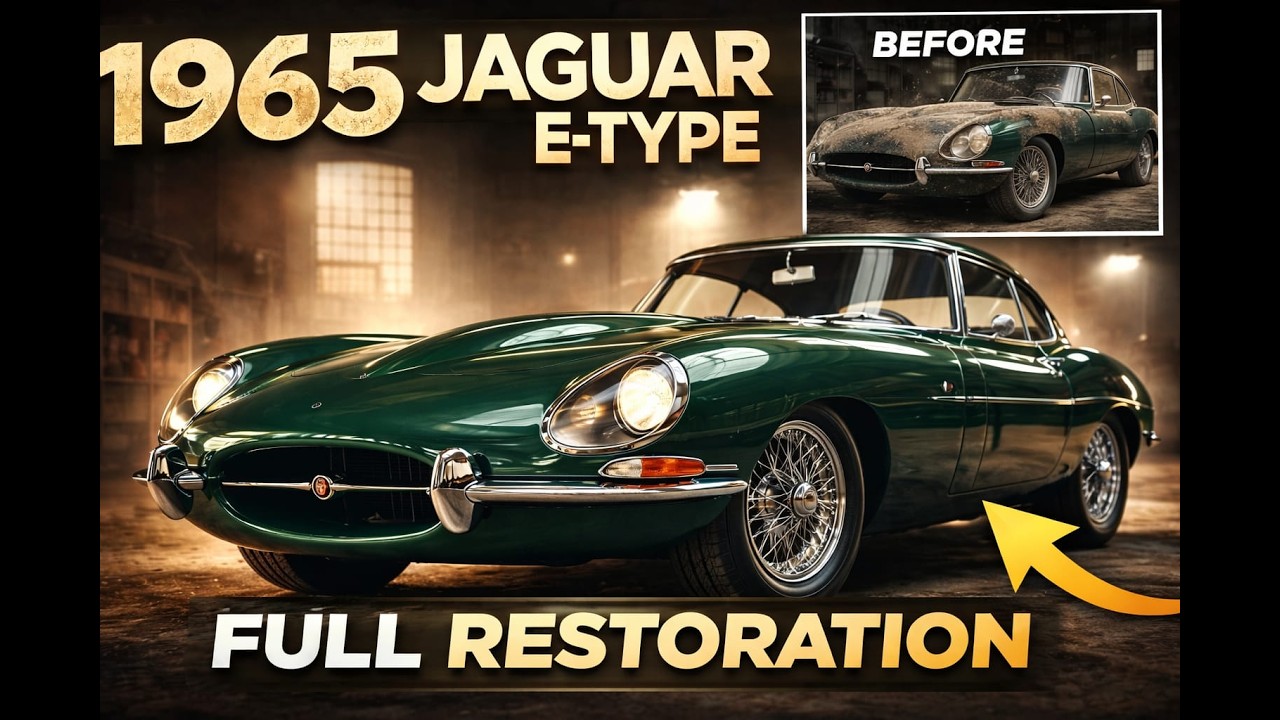 1965 Jaguar E-Type Series 1 Full Restoration | From Rust to Showroom Condition