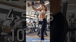 Sonia Isaza power workout motivation