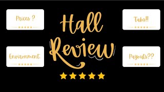 Bingo Hall Review/Get to Know Me