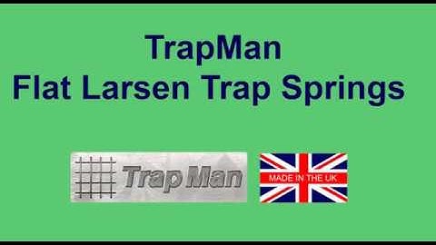 TrapMan Flat Larsen Trap Springs