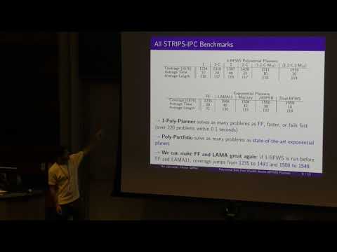 ICAPS 2017: A polynomial planning algorithm that beats FF and LAMA