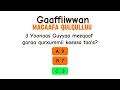 Beekumsa Macaafa Qulqulluuf Gaaffiwwan Muraasa 