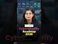 🔥Cybersecurity Roadmap 2026 #shorts #simplilearn