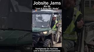 Jobsite Jams(Ep.18)(Short) #livemusic #construction #bluecollar #solar #guitar #offroad
