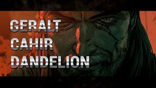 Geralt, Cahir and Dandelion In Thronebreaker The Witcher Tales Geralt, Cahir and Dandelion In Thronebreaker The Witcher Tales