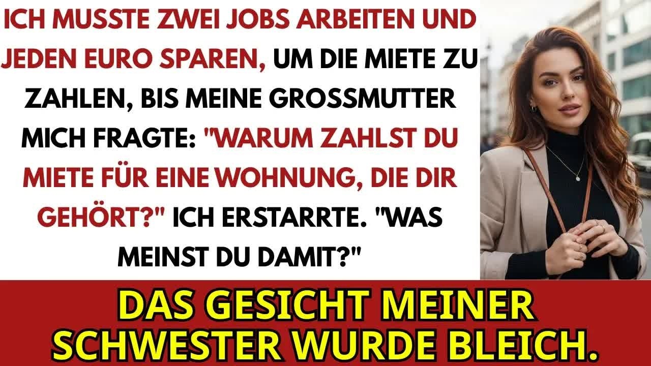 Meine Schwester Zwang Mich, Miete Zu Zahlen, Und Lebte Wie Eine Königin In Meiner Wohnung — Bis