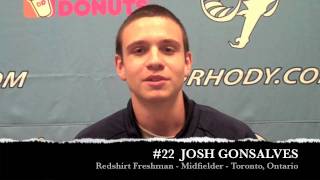 URI Men's Soccer - Josh Gonsalves Profile