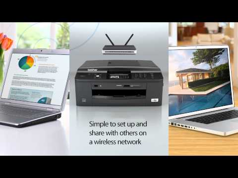 Brother MFC-J625DW | Compact Inkjet Printer with Touchscreen plus Touch Panel LCD Display