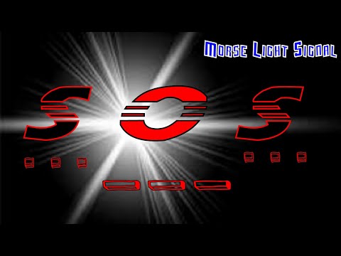 SOS MORSE Light Signal| Super CjP