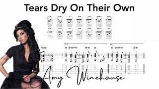Tears Dry On Their Own Guitar Chords - Amy Winehouse
