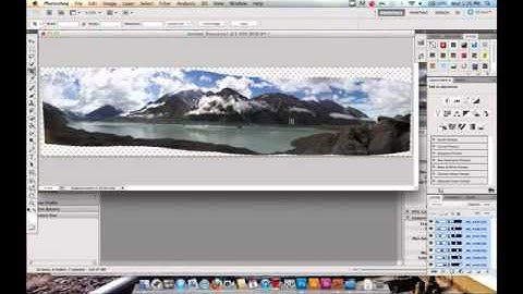 How To Create A Panorama In Adobe Photoshop CS5 with Photomerge and Content Aware Fill