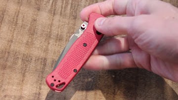 BUGOUT RED EUROPE EXCLUSIVE BENCHMADE