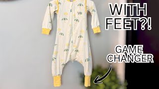 Toddler Sleep Sack with Feet and Sleeves