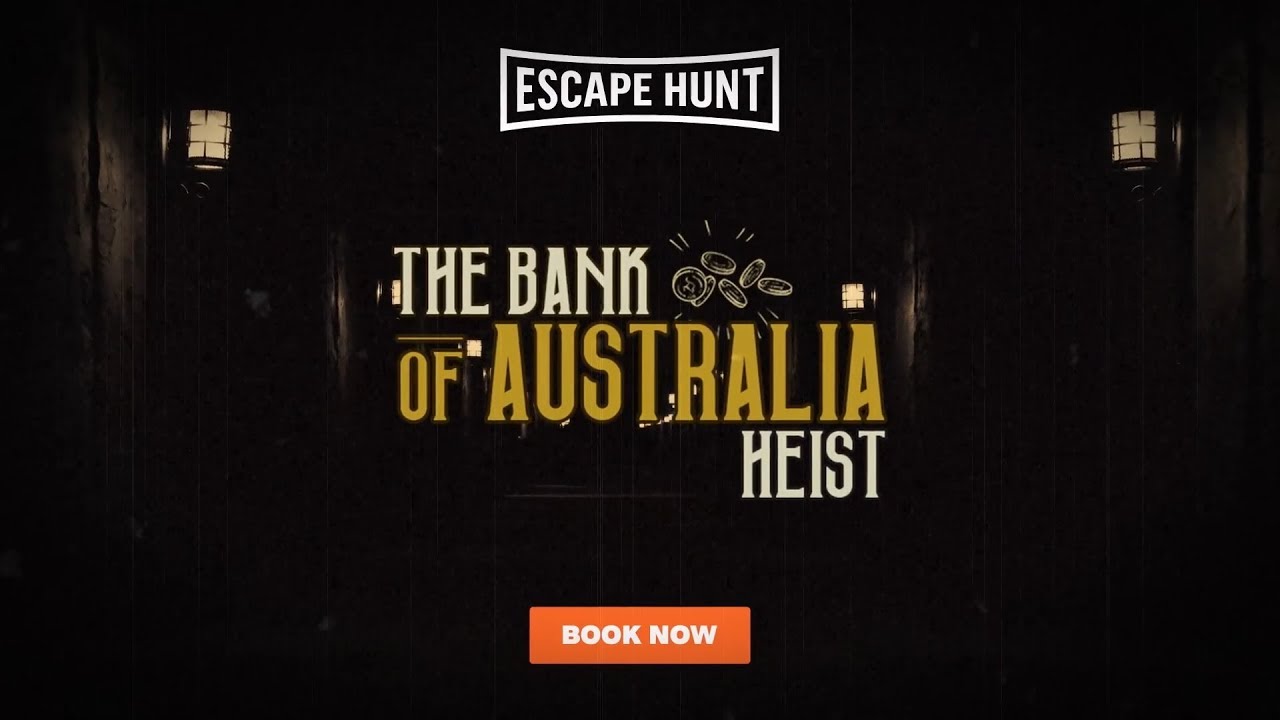 Escape Hunt Sydney The Bank of Australia Heist YouTube