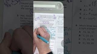 7th Grade Unit 7 Test Review - Questions 1-4