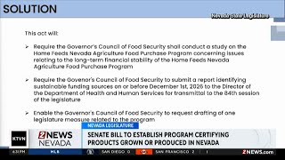 Celebrity Senate bill would establish certifying products grown or produced in Nevada Wealth