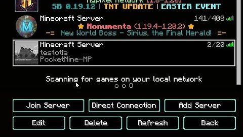 Joining Pocketmine-MP Server from java edition using ViaFabricPlus (1.20.50)