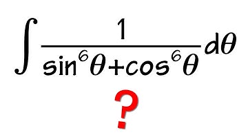 Integral of 1/(sin^6(x)+cos^6(x))