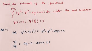 Famous Calculus of Variations || Extremal of functional  || 18mat31 Module 5 ( Jan./Feb. 2023 Q.no- 10b) Net Worth
