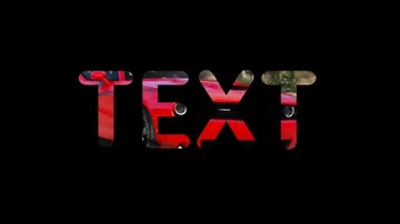 HOW TO MAKE A TRANSPARENT VIDEO TEXT EFFECT ON ANDROID