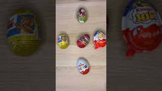NEW! Kinder Surprise Eggs opening Tom & Jerry 🐭 😺 #shorts #satisfying #asmr #opening