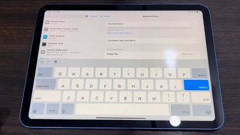 How to Change Floating Keyboard Back to Normal on iPad
