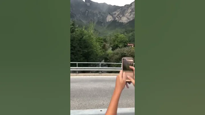 Dangerous Flash Flood Causes Massive Debris Flow in Chamoson, Switzerland