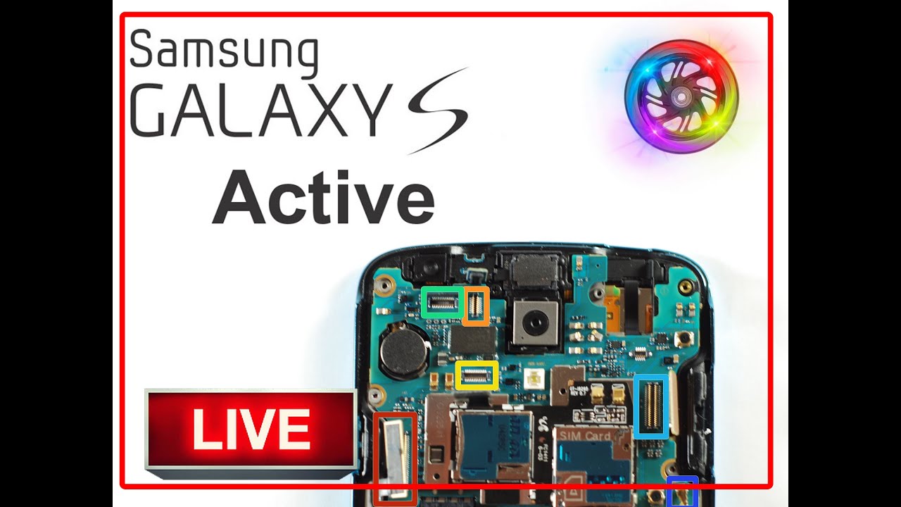 Samsung Active Motherboard Replacement - YouTube