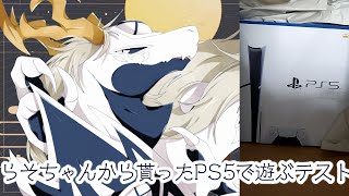 【雑談配信】PS5やれそうだからテスト配信！画質はちょっと悪いかもだけド問題なさそうなら定期的に何かやりたい！【東洋龍系Vtuber】