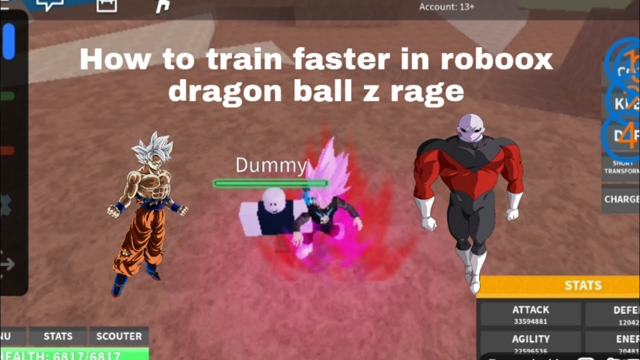 How To Train Faster In Roblox Dragon Ball Z Rage 2020 Youtube - how to hack roblox dragon ball rage