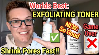 THE BEST EXFOLIATOR - Shrink Pores Fast ( The Ordinary Milky Toner Review ) screenshot 5