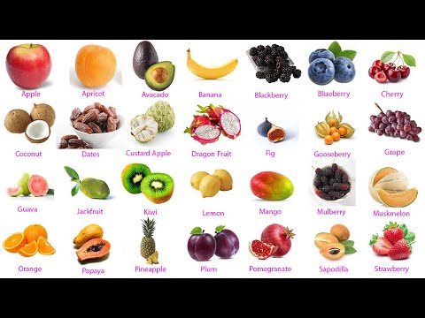 List of Fruits: 712 Fruits Names from Around the World 🍇🥝🍌