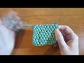 Come fare il punto canestro alluncinetto tutorial di crochetromance