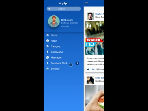 AnyApp - Mobile application