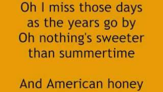 Lady Antebellum-American honey Lyrics