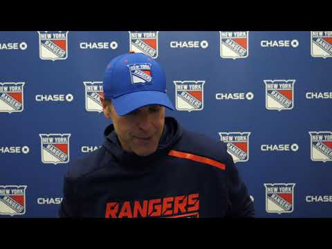 Coach Quinn Media Availability April 16th | New York Rangers