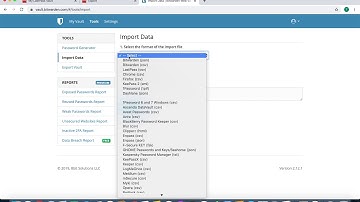 How To Export from LastPass to Bitwarden