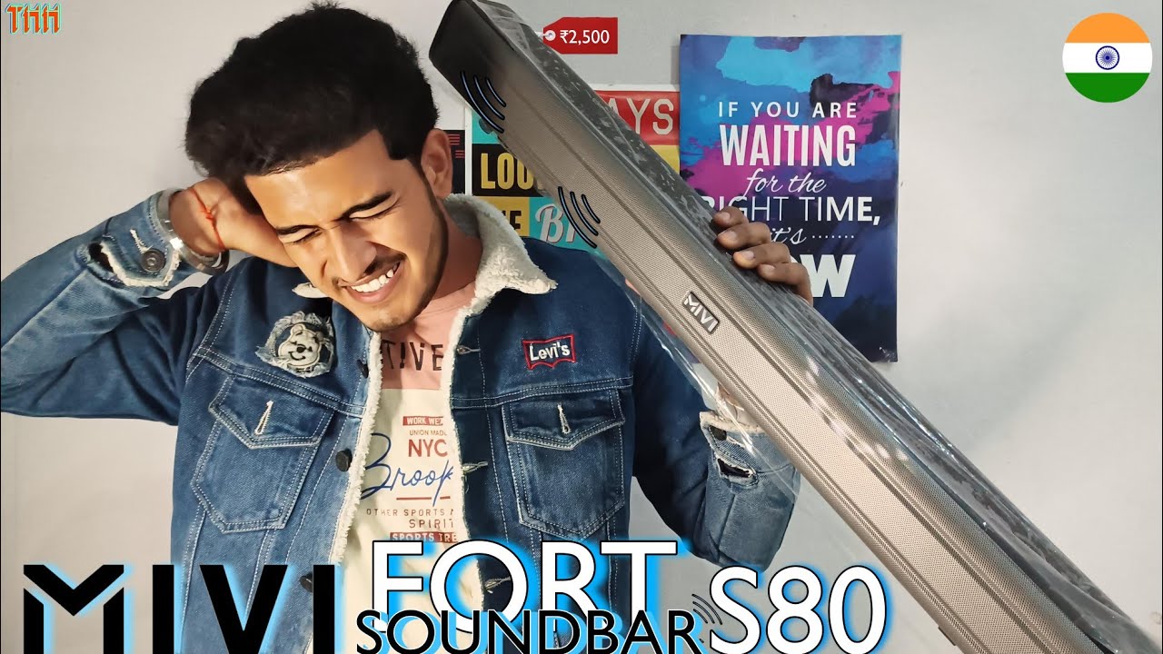 mivi fort s80 soundbar unboxing and full review | how to use soundbar ...