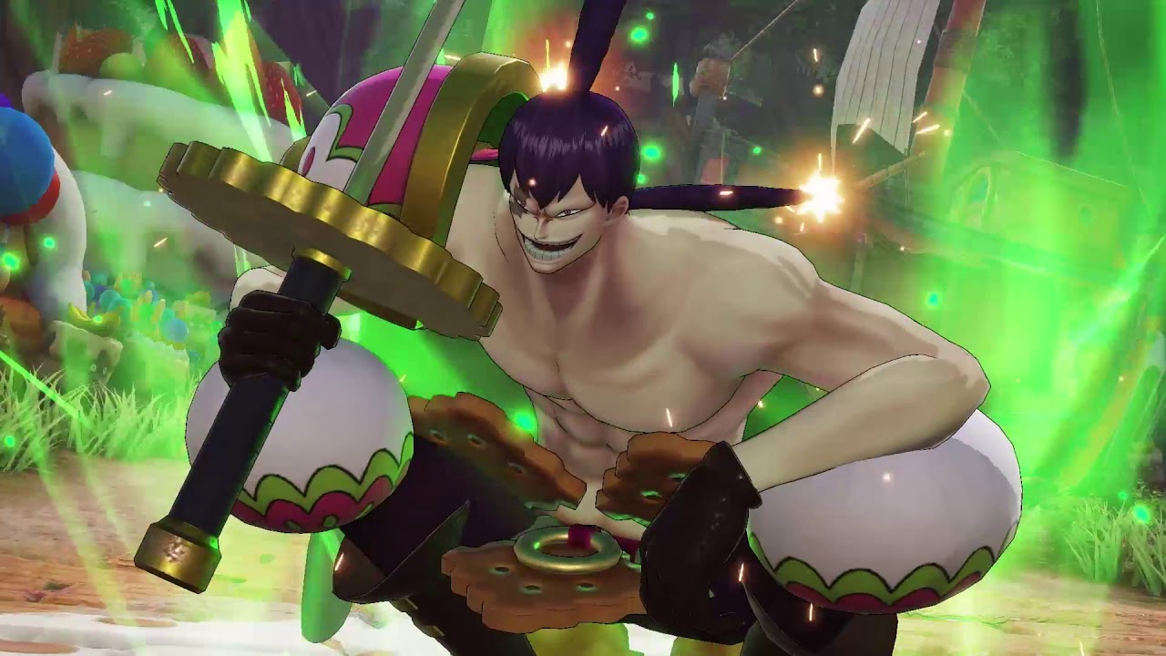 One Piece Pirate Warriors 4 Switch Ps4 Xone Pc Charlotte Cracker Gameplay Footage Youtube