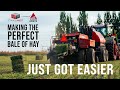 Making the perfect bale of hay just got easier  staheli west steamer and agco simplebale technology